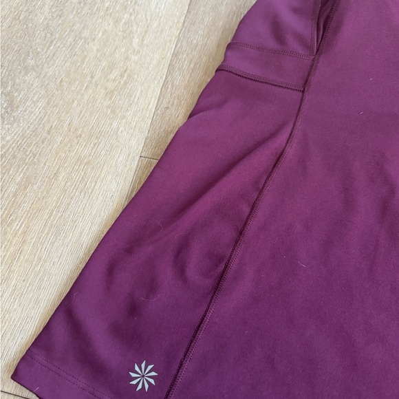 Athleta Burgundy Athletic Tank Top - Picture 2 of 6